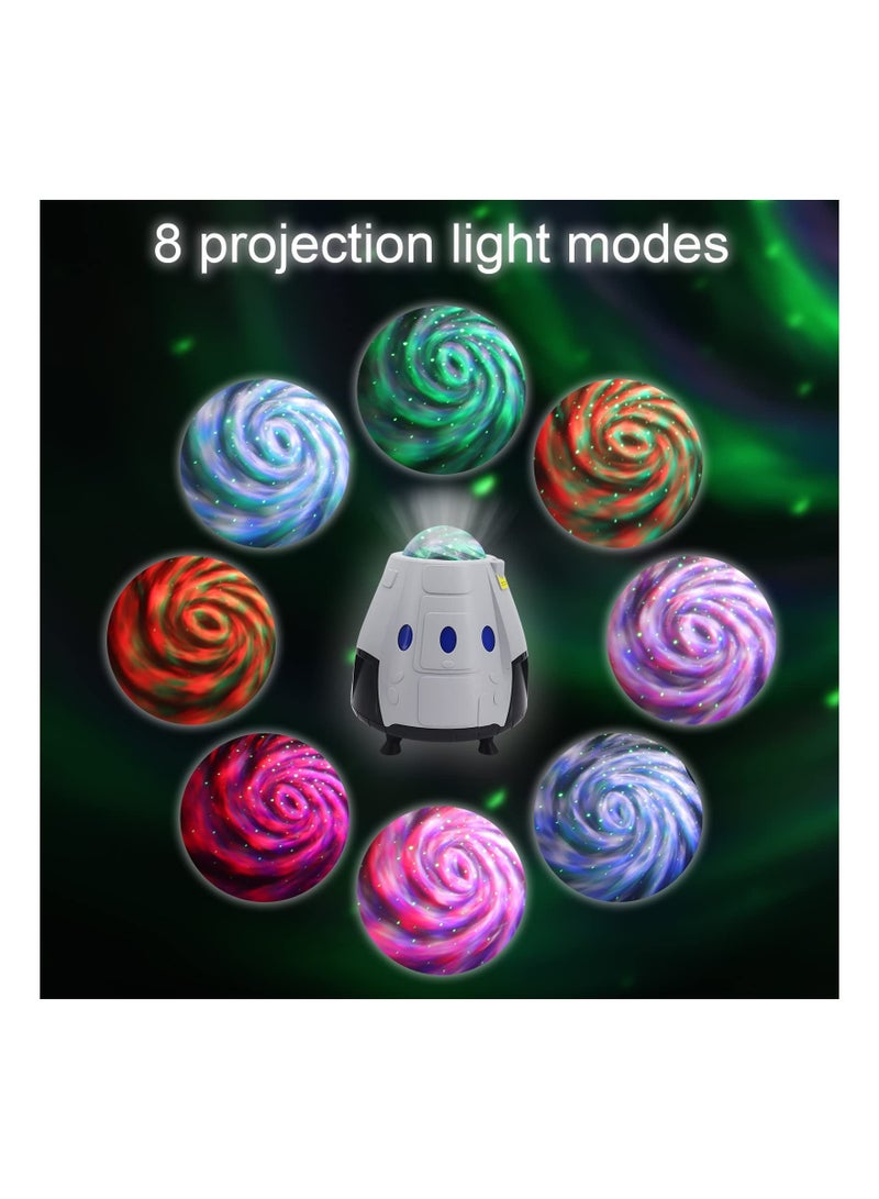 واي آند دي SYOSI Galaxy Star Projector Lamp for Bedroom, Bluetooth Speaker with Timer and Remote/Voice Control, Starry Nebula LED Night Light Kids Adults Home Theater Room Decor  - Image 3