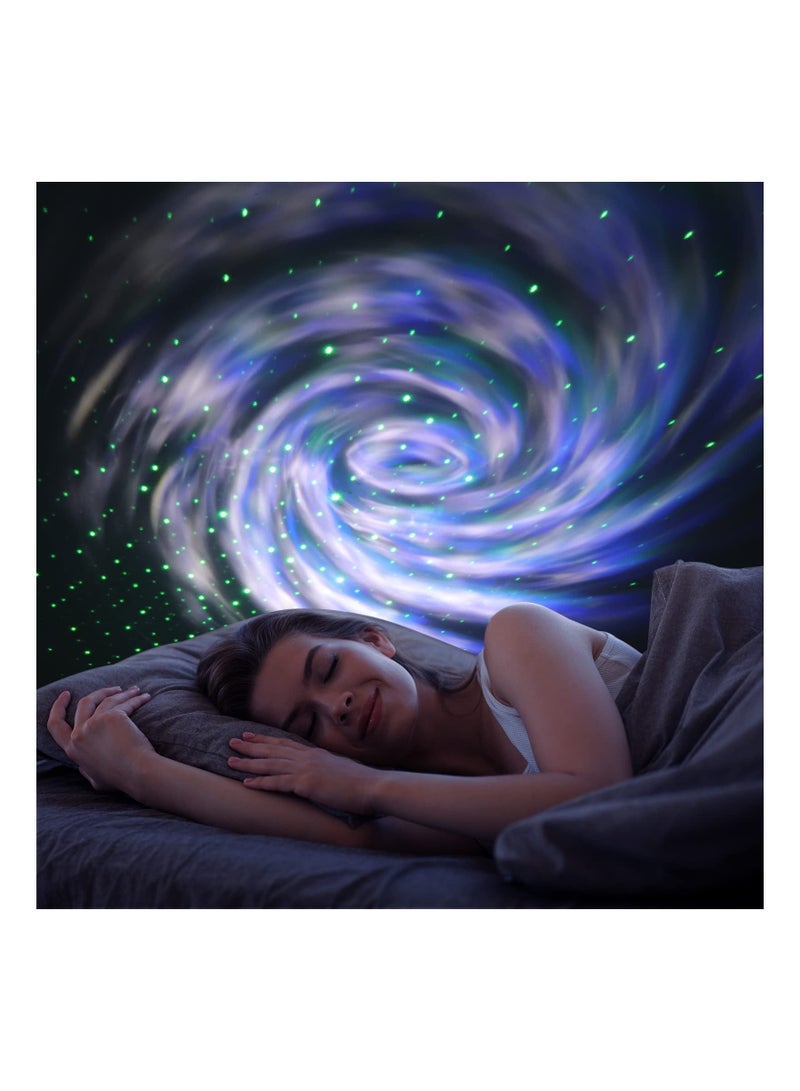 واي آند دي SYOSI Galaxy Star Projector Lamp for Bedroom, Bluetooth Speaker with Timer and Remote/Voice Control, Starry Nebula LED Night Light Kids Adults Home Theater Room Decor  - Image 4