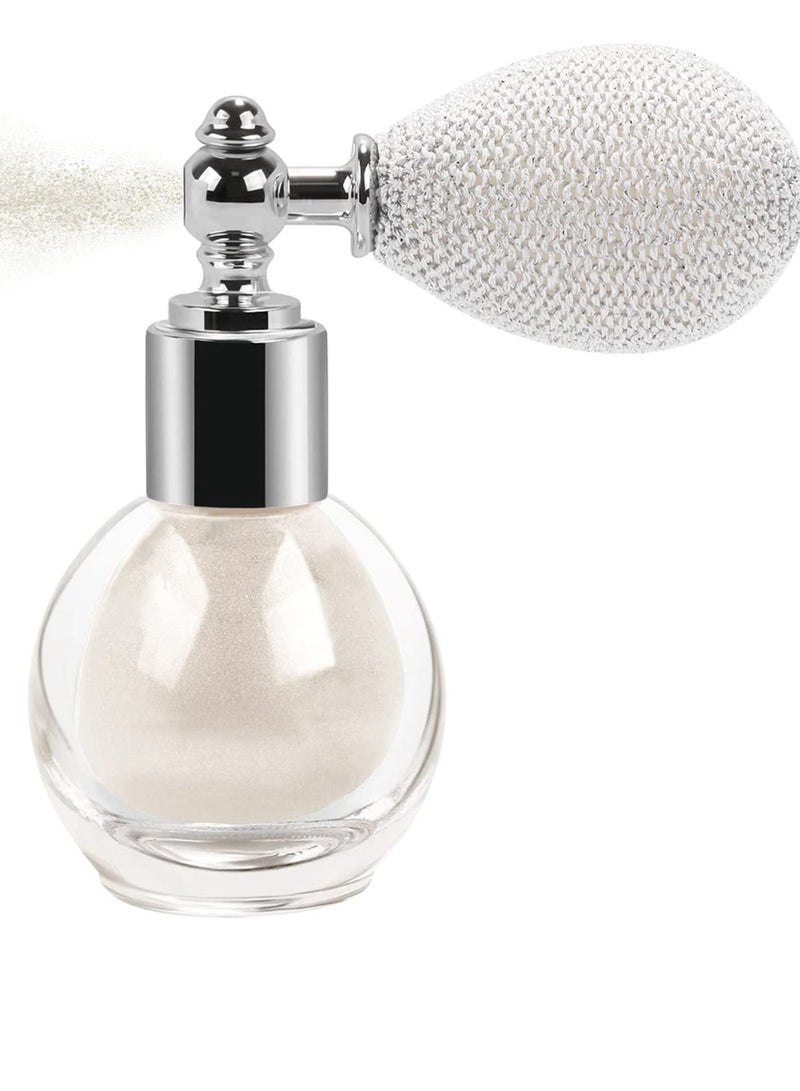 SYOSI Shimmering Spray Powder Glitter Dust Spray Gloss Powder Spray Contour Make Up Glitter Eyeshadow Pressed Powder Loose Powder Spray for Face Body Hair Nails Makeup - Image 4