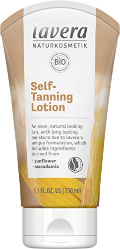 Lavera Organic Self Tanning Body Lotion, Fast-Acting and Streak-Free - Natural Looking Tan (150ml/5oz) - Image 1