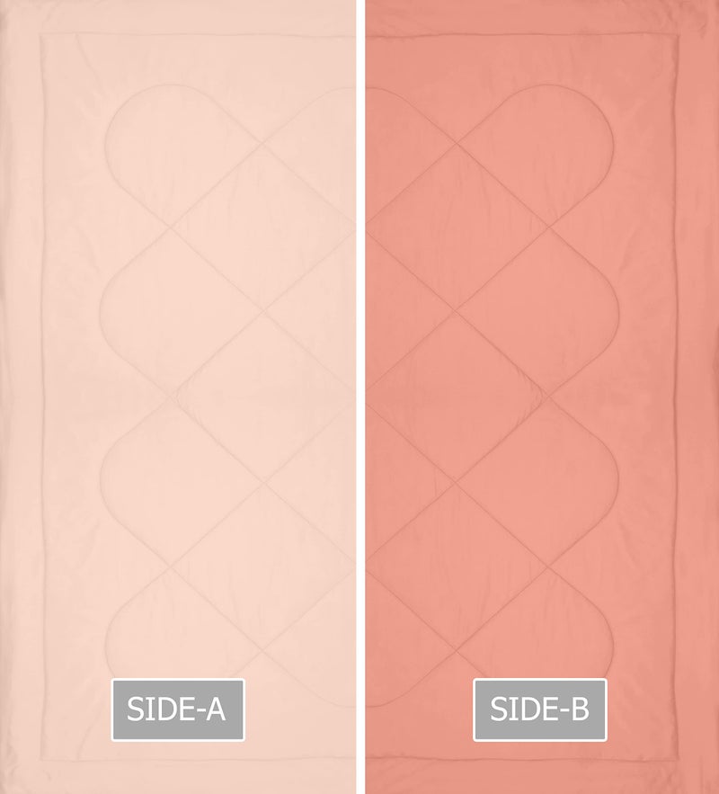 KEA Reversible Double Bed King Size Comforter/Duvet for Summers/Ac - AC Comforters, 250 GSM (Size - 90X100 Inch) - Image 4