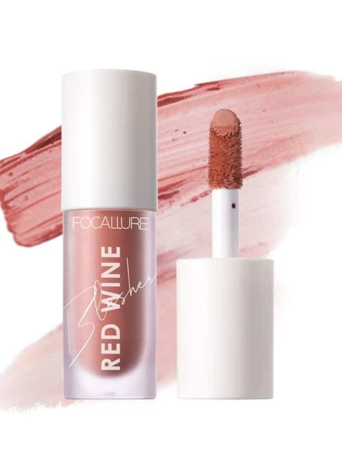 FOCALLURE Red Wine Blusher FA-89 #B02 - Image 1