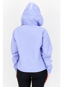Champion Women Sportswear Fit Long Sleeve Training Hoodies, Blue  - Image 2