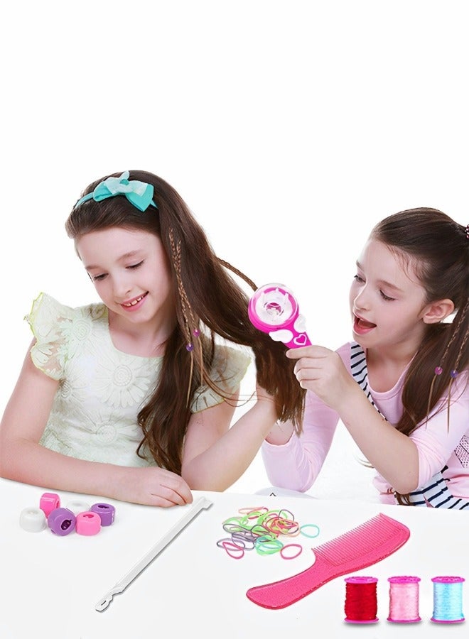 Hair Braider Machine Automatic Hair Braider Electric Hair Braider Automatic Hair Braider Tool Hair Twister Machine Hair Braiding Machine Styling DIY Tool Twister Hairstyle Tools Kit Fashion Toy Kits