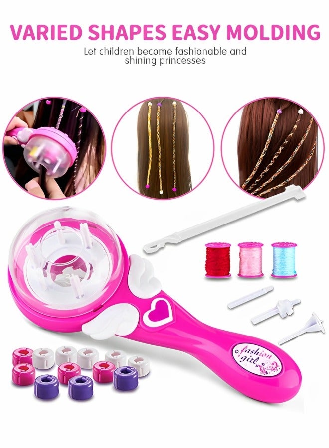 GROIC Hair Braider Machine Automatic Hair Braider Electric Hair Braider Automatic Hair Braider Tool Hair Twister Machine Hair Braiding Machine Styling DIY Tool Twister Hairstyle Tools Kit Fashion Toy Kits  - Image 3