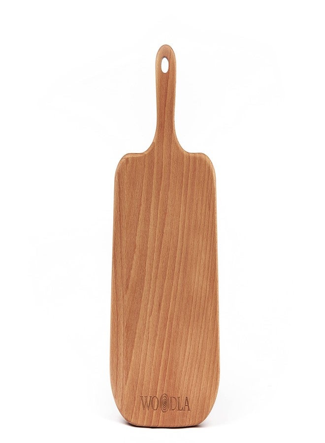 Woodla Mini Wooden Cutting Board 10 x 6 Inch Charcuterie Boards with Handle Decorative for Kitchen Wall Bar Hanging Cutting Board for Vegetables and Fruits - Image 4