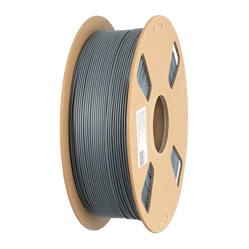 Gun Metal Grey PLA 175mm 3D Printer Filament 1kg 22lbs Spool Gunmetal Color Printing Materials Dark Silver pro Plus PLA MAX Gray Grey Color HZST3D