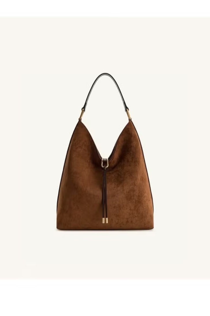 JW PEI JW PEI Tote Bag - Hobo Bag with Spacious Capacity, Effortlessly Chic Shoulder/Chest Bag — Brown  - Image 1