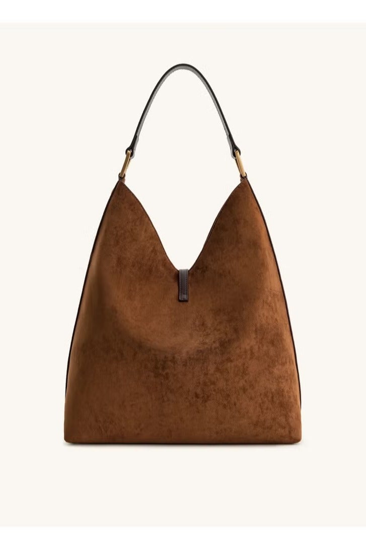 JW PEI JW PEI Tote Bag - Hobo Bag with Spacious Capacity, Effortlessly Chic Shoulder/Chest Bag — Brown  - Image 3