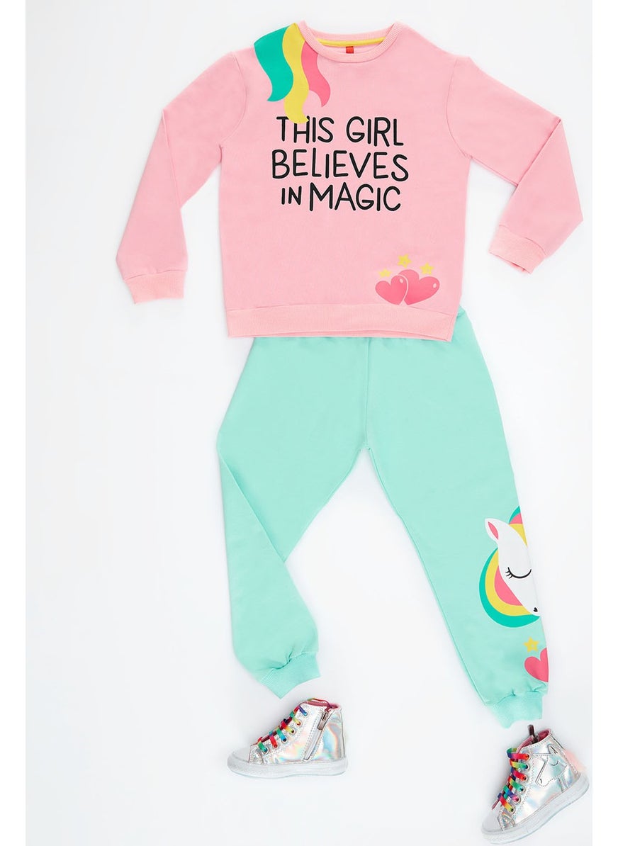 Denokids Girl Magic Girls Tracksuit  - Image 4