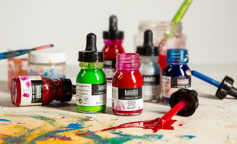Liquitex Professional Acrylic Ink, 1-oz (30ml) Jar, Dioxazine Purple - Image 5