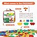 Twinkle Me Interlocking Puzzle Toy Big Pieces Great for Occupational Therapy and Fine Motor Skill Development Build STEM Skills at Home Car Road Trip Pocket Game Ages 3 and up Toddler Fun - Image 4