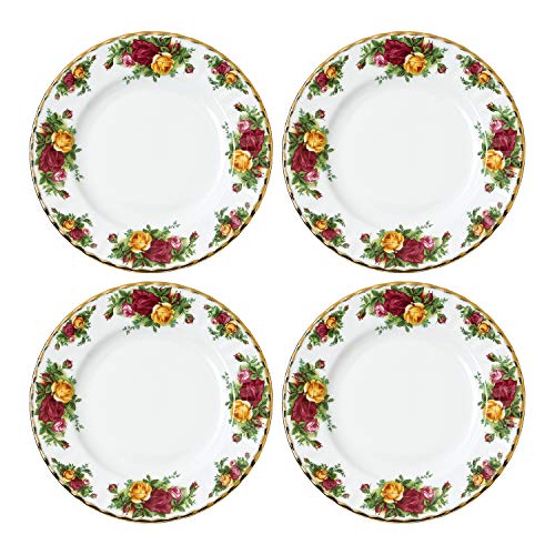 Royal Albert Old Country Roses Salad Plate Set of 4 - Image 2