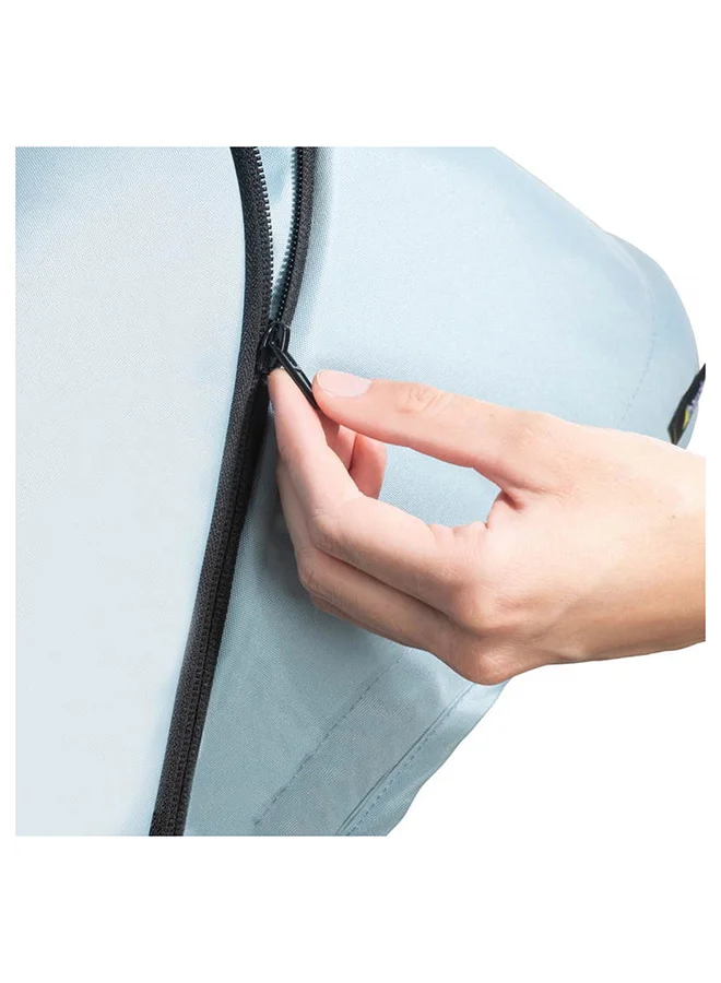 hauck Sun Canopy For Double Pushchair Swift X Duo, Upf 50 +, 3 Zones With Ventilation Outlets, Individual Summer Look, Easy To Install - Blue