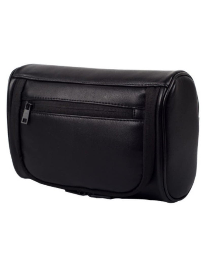 Bluejw Toiletry Bag for Men, Premium Quality Durable and Stylish Travel Organizer, Waterproof Leather Dopp Kit Toiletries Accessories, Travel, Grooming Personal Care (Black) - Image 2