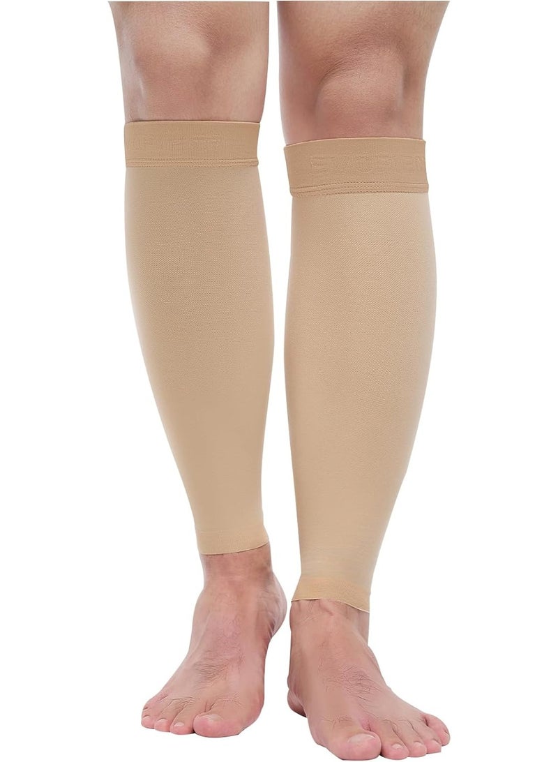 Compression Socks for Wide Calves (8-15 mmHg) - Durable Leg Support & Pain Relief - Easy-to-Use Sleeve for Daily Comfort - Image 3