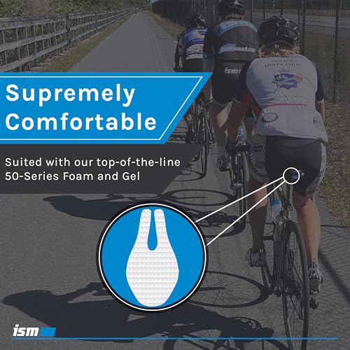 ISM PR Series Noseless Bicycle Seat - Anatomic Relief Bicycle Saddle for Hybrid, Time Trial, Road, and Mountain Bikes - No Nose Bike Saddle for Reduced Numbness and Discomfort - Image 5
