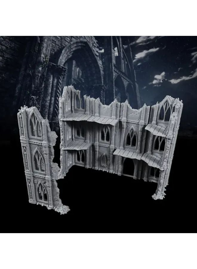 Empire Ruins Set Fantasy Building Terrain 3D Miniatures For Tabletop RPG Cosplay - Image 1