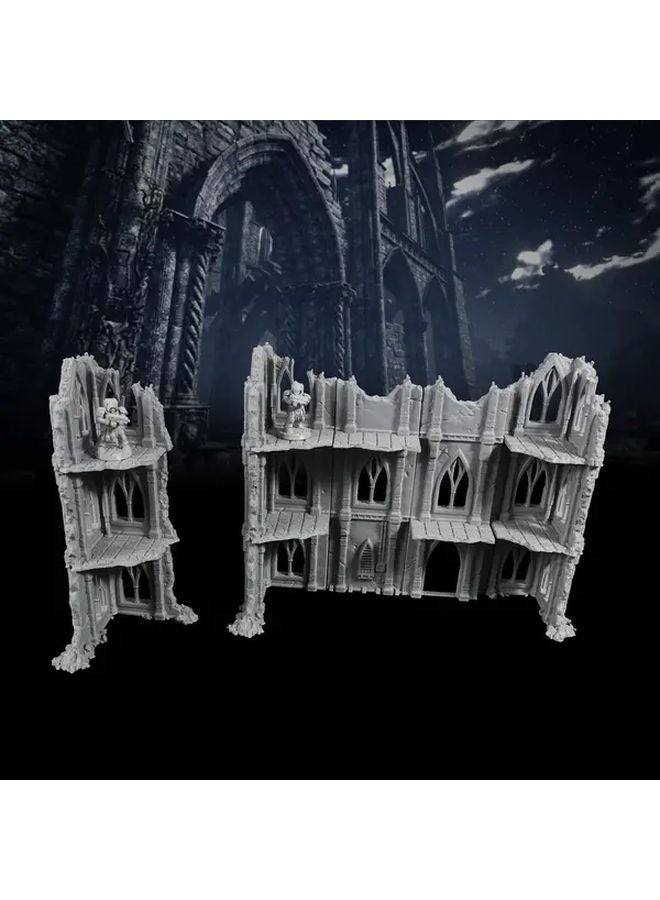 Empire Ruins Set Fantasy Building Terrain 3D Miniatures For Tabletop RPG Cosplay - Image 2