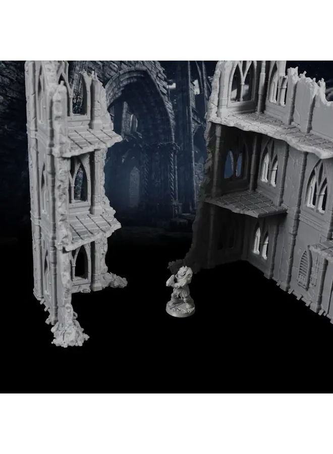 Empire Ruins Set Fantasy Building Terrain 3D Miniatures For Tabletop RPG Cosplay - Image 4