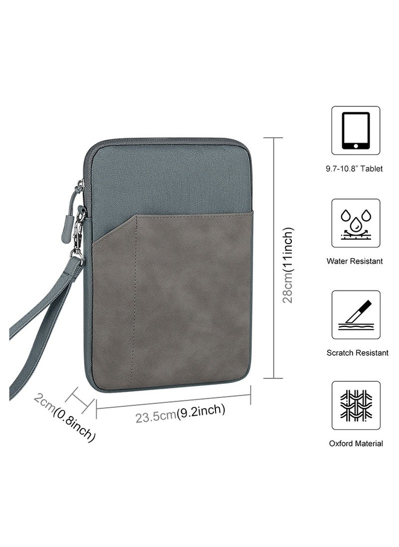 HAWEEL 9-11 Inch Tablet Sleeve Bag Carrying Case for iPad Pro 11 2021-2018, iPad Air 5/4 10.9, iPad 10.2, Galaxy Tab A8 10.5/Tab S8 11", Surface Go 2/1, Protective Bag with Pocket  - Image 2