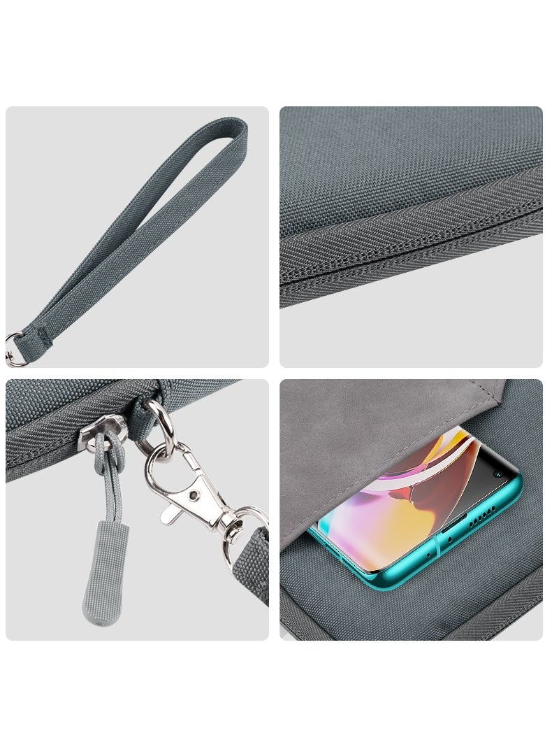 HAWEEL 9-11 Inch Tablet Sleeve Bag Carrying Case for iPad Pro 11 2021-2018, iPad Air 5/4 10.9, iPad 10.2, Galaxy Tab A8 10.5/Tab S8 11", Surface Go 2/1, Protective Bag with Pocket  - Image 3