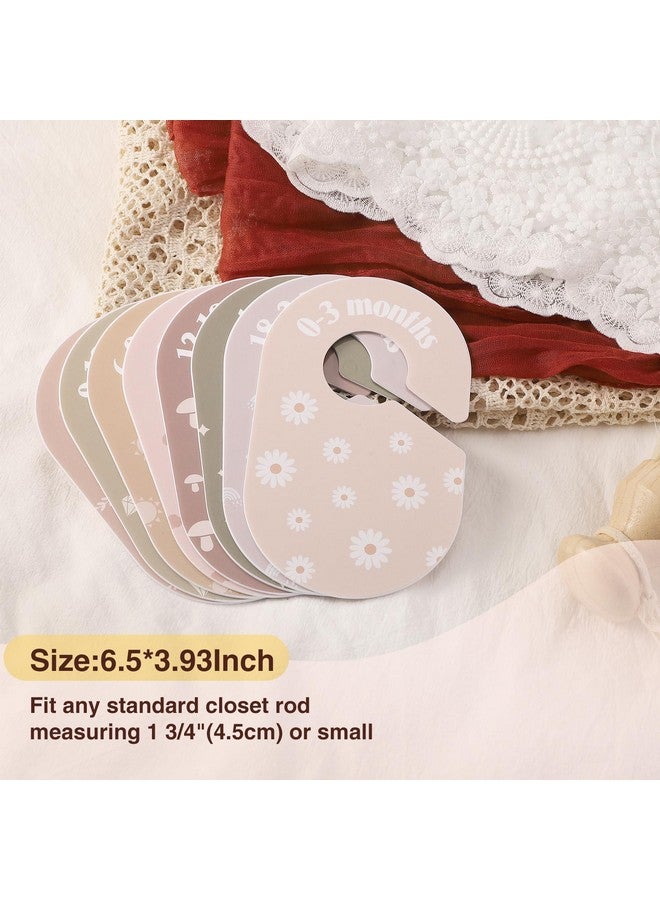 WSICSE Baby Closet Divider, Double-Sided Baby Clothes Organizer Nursery Closet Organizer for baby Clothes from Newborn to 24 Month - Image 2