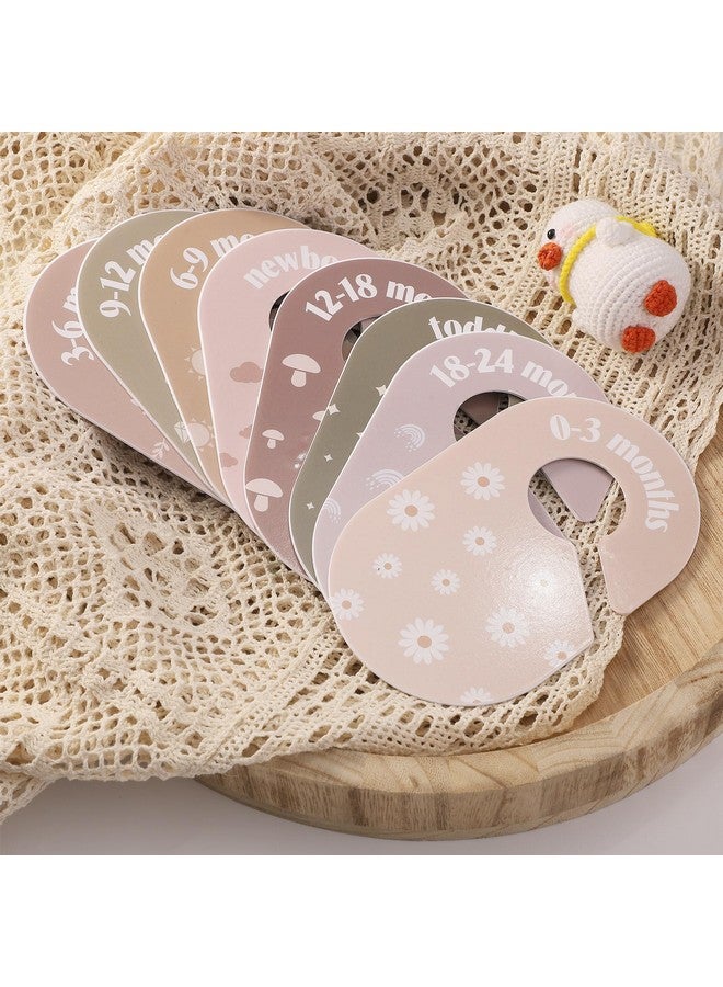 WSICSE Baby Closet Divider, Double-Sided Baby Clothes Organizer Nursery Closet Organizer for baby Clothes from Newborn to 24 Month - Image 3