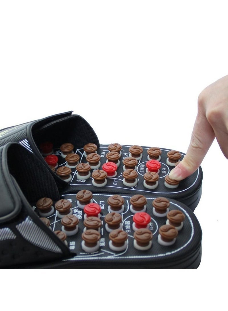 TIGER نعل تدليك أكوبريشر لتدليك القدمين للنساء، أحذية تدليك القدمين، نعل تدليك القدمين - Image 4