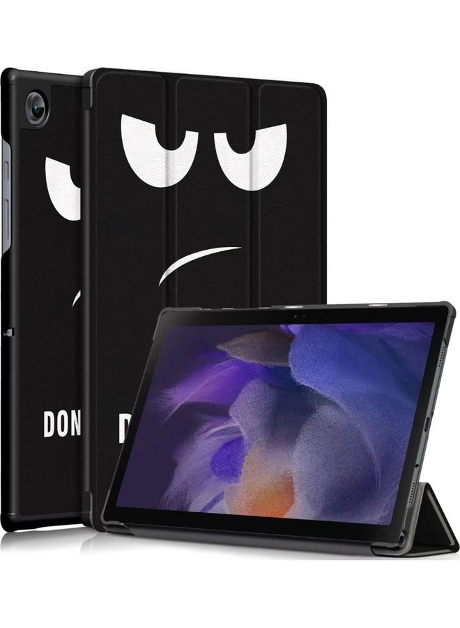 Alyashmac Big Eyes Flip Cover For Samsung Galaxy Tab A8 2021 Multicolour - Image 1