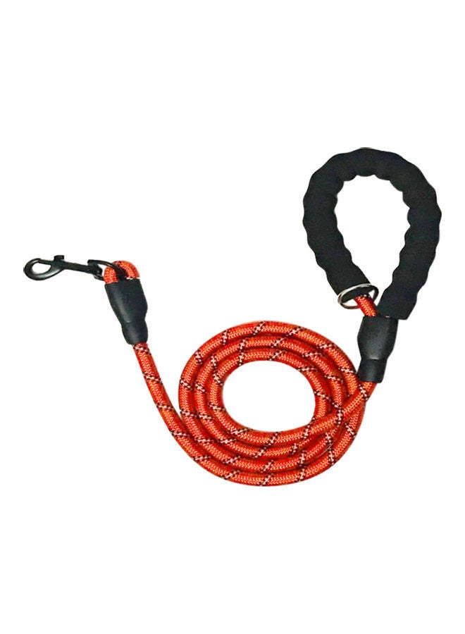 NIBEMINENT Strong Dog Leash Thick Durable Nylon Rope Tangle-Free Highly Reflective Threads For Small, Medium And Large Pets orange 25.00 x 2.00 8.00cm - Image 1