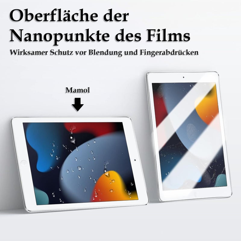 Mamol Pack of 2 Paper Film Compatible with iPad Air 3 (2019) 10.5 Inch and iPad Pro 10.5 (2017), Matte Film, Anti-Glare for Drawing, Writing and Notes, Screen Protector - Image 4