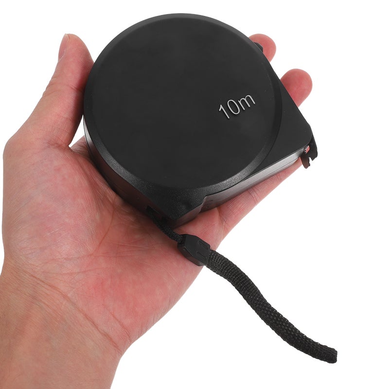 Retractable Carbon Steel Tape Measure: 10-meter Heavy Duty Industrial Measuring Tape for Construction Carpentry Home Repair - Image 2