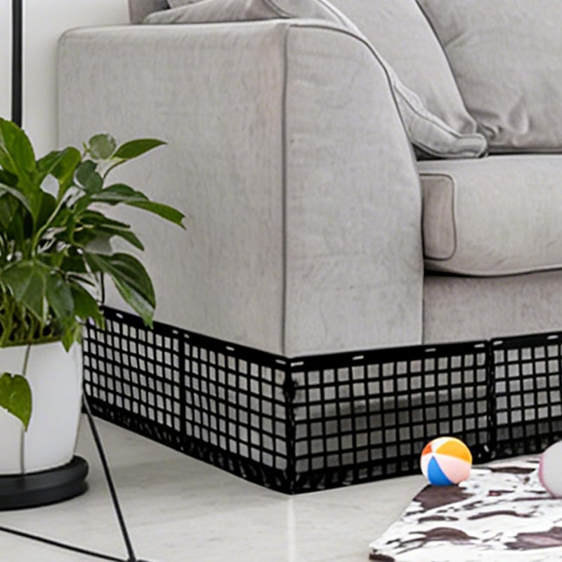 12pcs Reinforced Under Bed Barrier for Pets Cats and Dogs from Entering Built of Rigid Bed Under Guard Track - Image 4