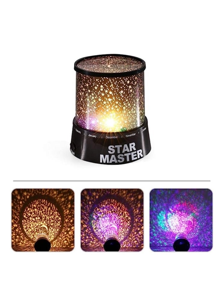 Spaceshoop Star Master 3D Romantic Luminous Lampshades Black - Image 3