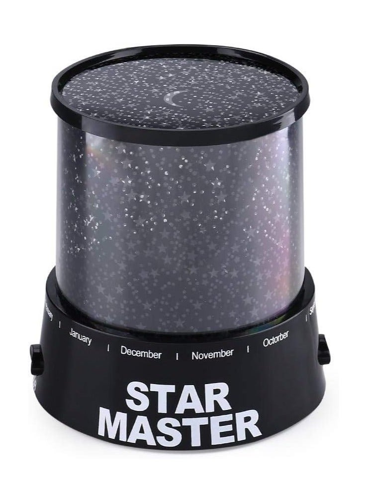 Spaceshoop Star Master 3D Romantic Luminous Lampshades Black - Image 1