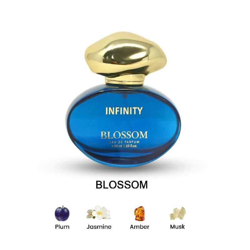 Infinity Infinity Blossom 50 ml Eau De Parfum Long Lasting EDP Perfume  - Image 5