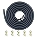 Strongthium 316 Fuel Line Hose Set with 10 Pieces Clamps Rubber Gas Tube for ATV Gocarts Mini Bikes 196cc 212cc 65hp 55hp 8hp 9hp 11hp 13hp Small Engines Generators 66 FT - Image 2