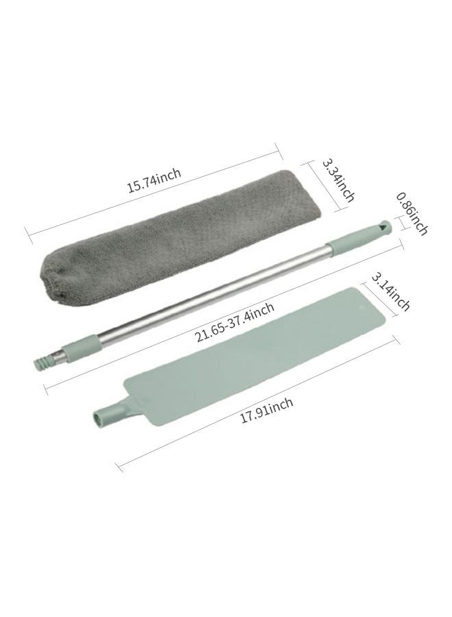 NIBEMINENT Microfiber Gap Dust Cleaning Brush Grey/Silver - Image 5