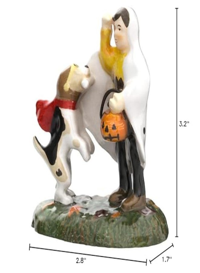 Department 56 Snow Village Halloween Accessories Peanuts Snoopy's Treat No Tricks Figurine, 3.2 Inch, Multicolor - Image 2