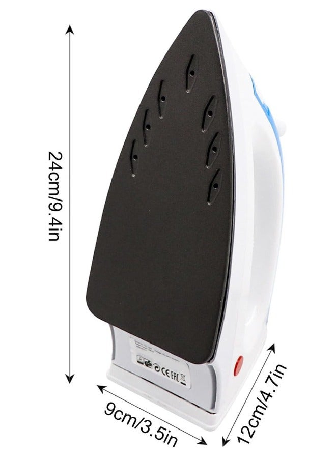 آر إيه أف مكواة بخار مع قاعدة سيراميك، خزان مياه سعة 80 مل، دفع بخار قوي، منظم حرارة قابل للتعديل، جسم مقاوم للصدمات، 16 فتحة بخار لتوزيع الحرارة بالتساوي، 80 مل 1200 وات - Image 3
