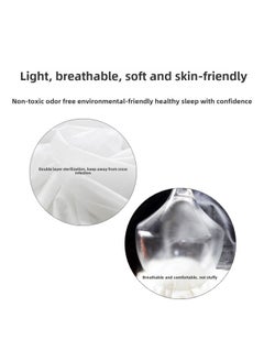 Generic Disposable Quilt Cover Bed Sheet Pillowcase Sterilization Travel Single Set Hotel Portable Comfortable Bedding Three-piece Set-Color:Travel Single Three-piece Set  - Image 3