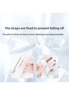 Generic Disposable Quilt Cover Bed Sheet Pillowcase Sterilization Travel Single Set Hotel Portable Comfortable Bedding Three-piece Set-Color:Travel Single Three-piece Set  - Image 4