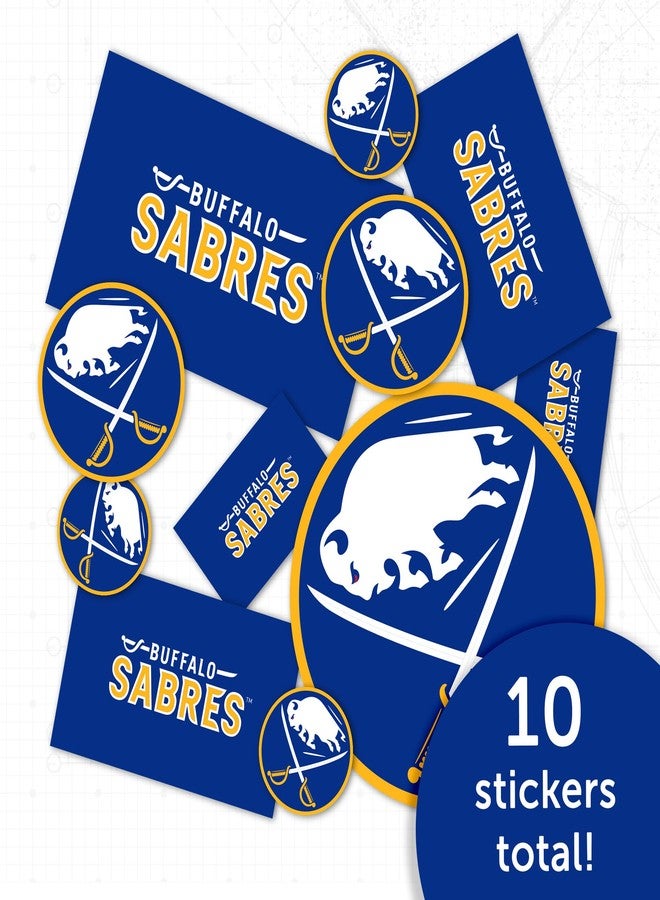Desert Cactus Buffalo Sabres Sticker NHL Team National Hockey League Vinyl Decal Laptop Water Bottle Car Scrapbook (Type 1-1) - Image 4