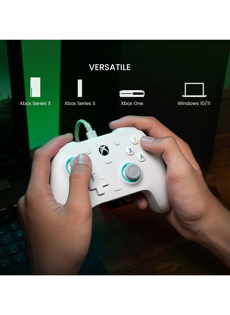 General - Professional Gamepad GameSir G7se Wired Color Gaming Controllers for Xbox Series X/S, Xbox One, Windows 10/11 Plug Steam and Play Gamepad with Hall Effect Joysticks/Hall Trigger Orange - Image 1