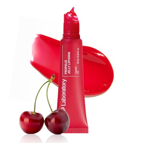 CNP Propolis Jelly Tinted Lipcerin 04 Cherry Pie Hydrating Lip Balm Gloss with Manuka Honey Hyaluronic Acid Stocking Stuffers Gifts for Women 03 floz - Image 1