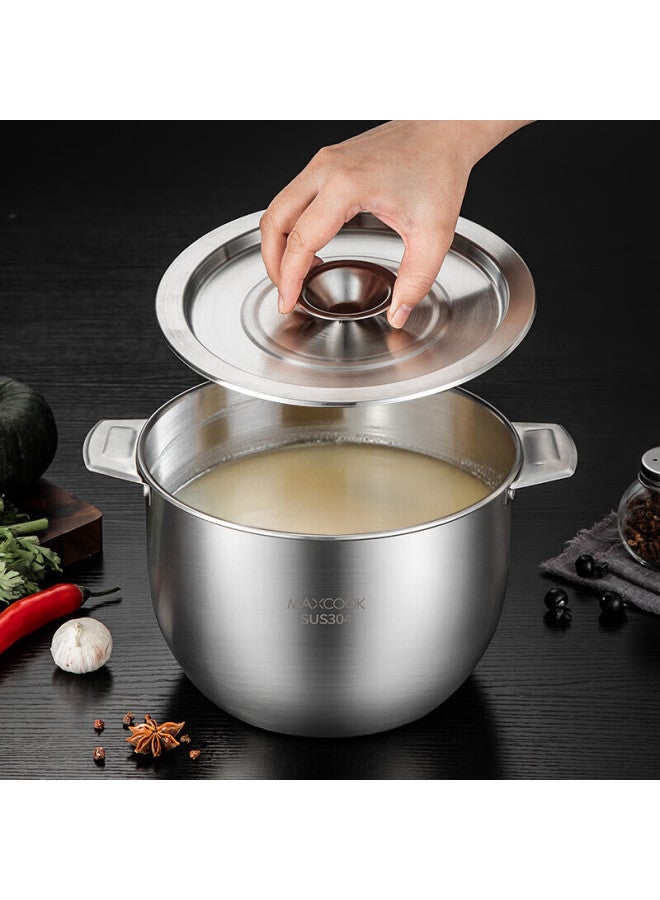 MAX COOK Meichun 304 Stainless Steel Lard Container Seasoning Bowl, Lard Bowl Seasoning Jar, 2.8l With Lid Mcwa9004 - Image 2