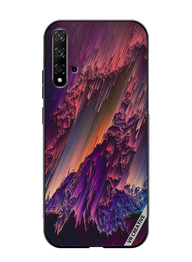 VR CREATIVE Protective Case Cover For Huawei Nova 5T Texture Design Multicolour - Image 1