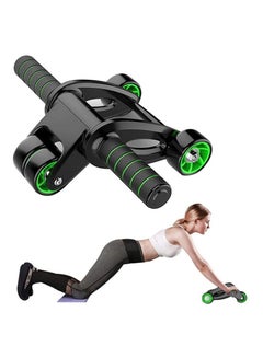 Ab Roller Wheel - Ab Wheel Exercise Fitness Equipment - 5-in-1 Multi-Functional Core Ab Workout Abdominal Wheel Machine - Ab Roller Home Gym Equipment for Both Men & Women