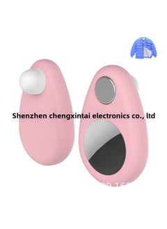 Product For Apple Airtag Tracker Anti-lost Device Locator Silicone Protective Case Airtags Protective Case-Color:Pink OPP Bag-Applicable Model:Airtag Protective Sleeve (ordinary)
